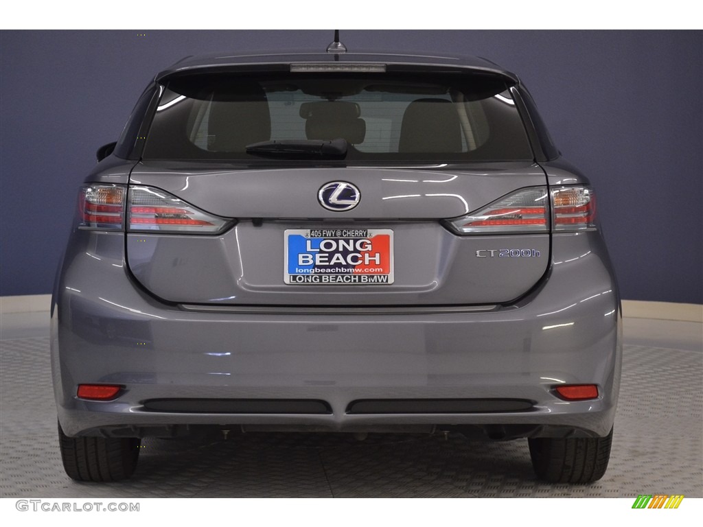 2013 CT 200h Hybrid - Nebula Gray Pearl / Black photo #6