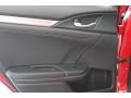 Black 2017 Honda Civic Touring Sedan Door Panel