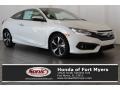 2017 White Orchid Pearl Honda Civic Touring Coupe  photo #1