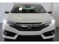 White Orchid Pearl 2017 Honda Civic Touring Coupe Exterior