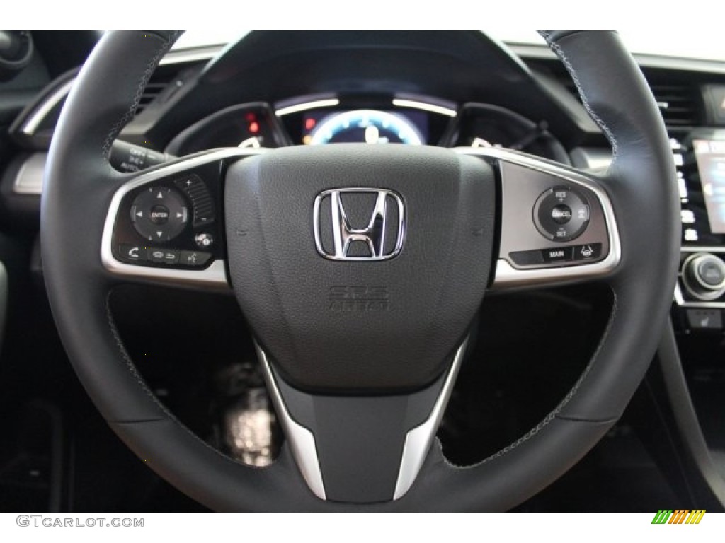 2017 Honda Civic Touring Coupe Steering Wheel Photos