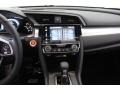 Black/Gray 2017 Honda Civic Touring Coupe Dashboard