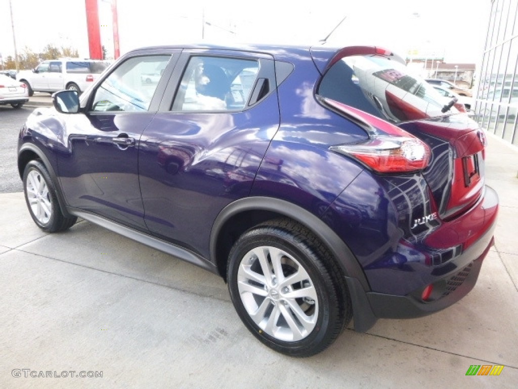 2017 Juke S AWD - Cosmic Blue / Black/Silver photo #9