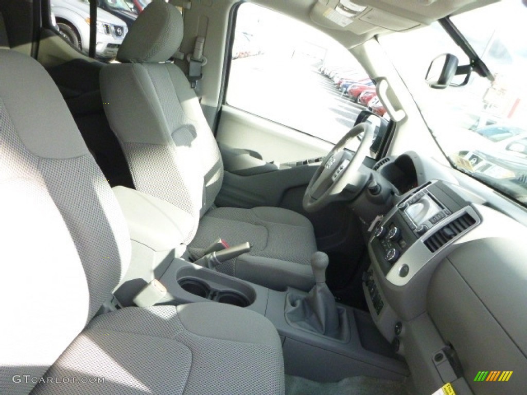Graphite Interior 2017 Nissan Frontier SV Crew Cab 4x4 Photo #116976079