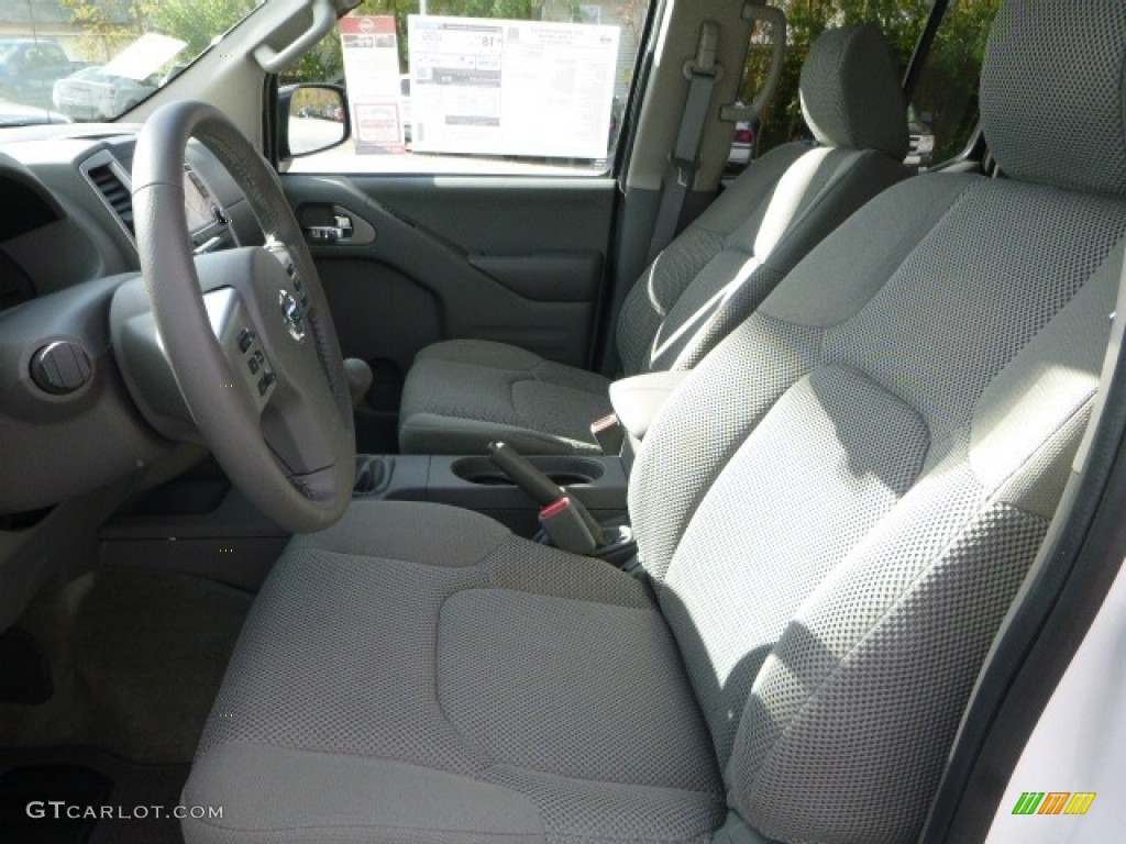 Graphite Interior 2017 Nissan Frontier SV Crew Cab 4x4 Photo #116976253