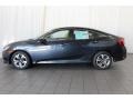 Cosmic Blue Metallic 2017 Honda Civic LX Sedan Exterior