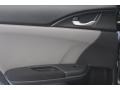 Gray 2017 Honda Civic LX Sedan Door Panel