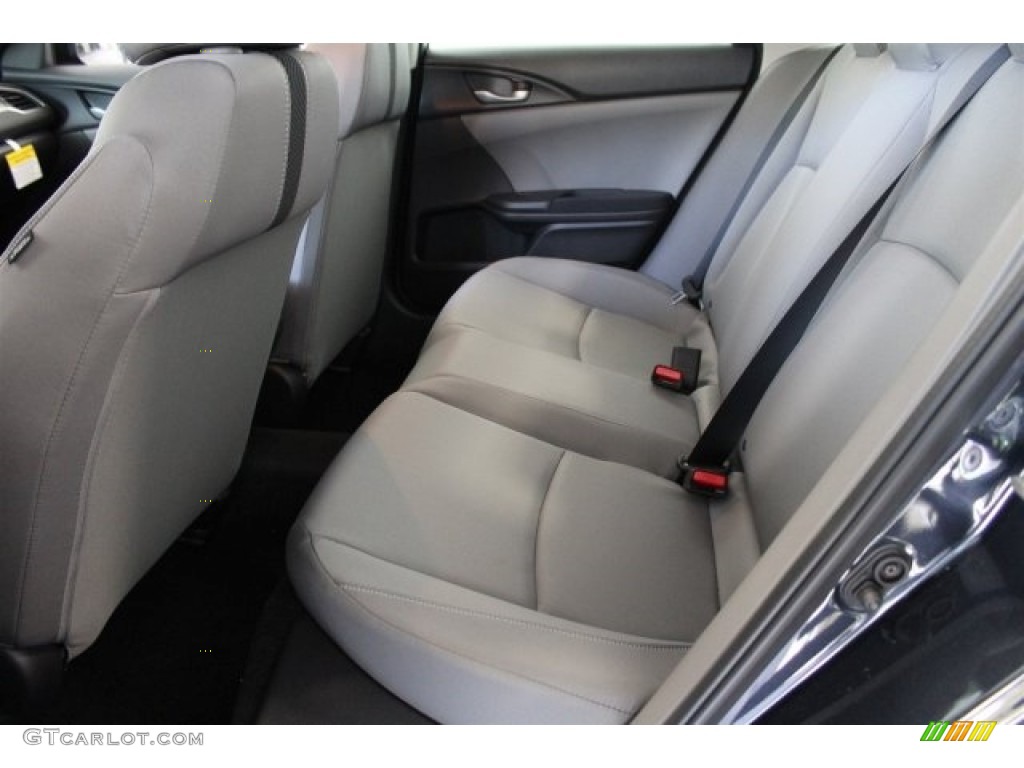 2017 Honda Civic LX Sedan Rear Seat Photo #116976670