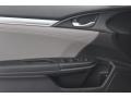 Gray 2017 Honda Civic Touring Sedan Door Panel