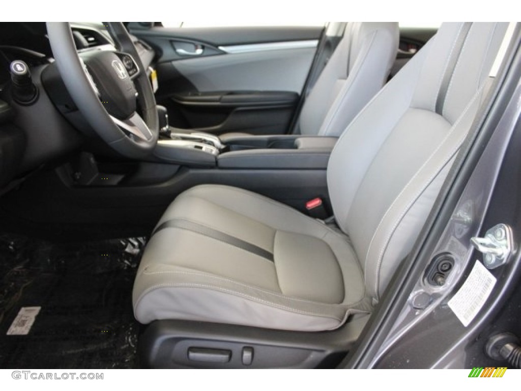 Gray Interior 2017 Honda Civic Touring Sedan Photo #116976823