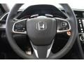 Gray 2017 Honda Civic Touring Sedan Steering Wheel