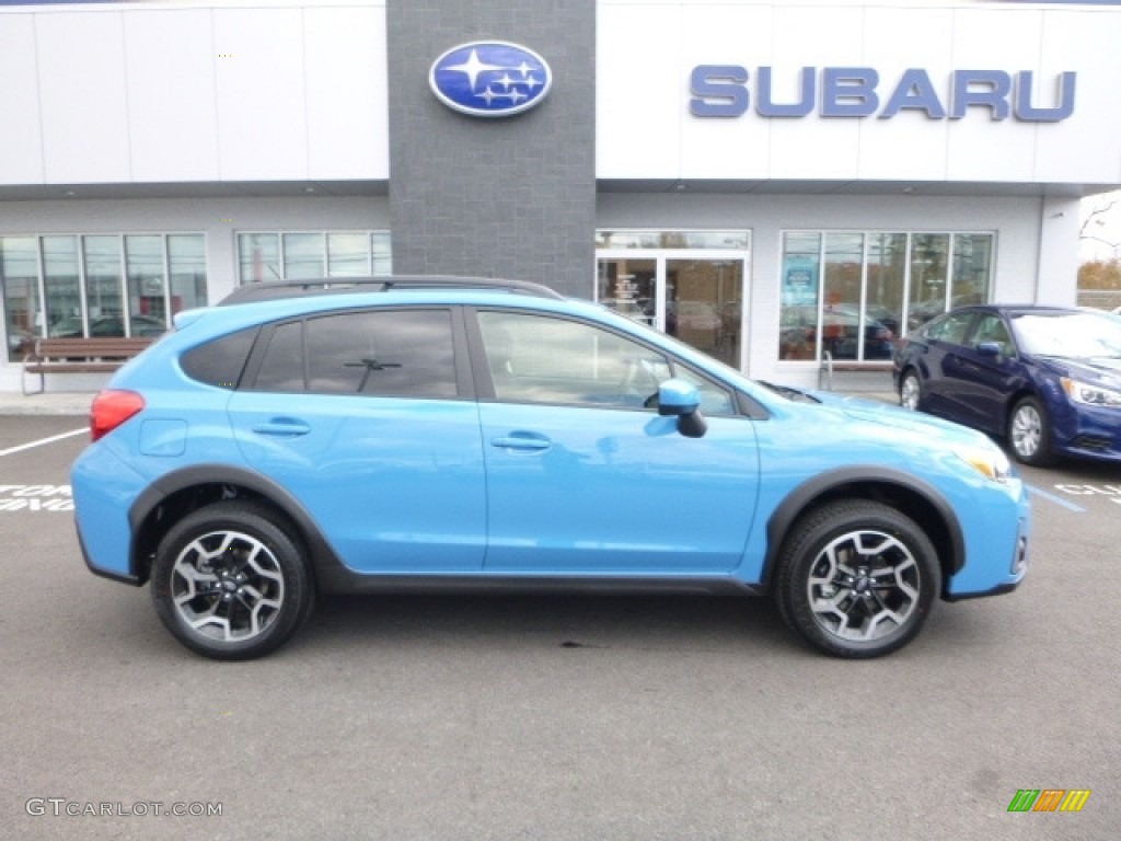 Hyper Blue 2017 Subaru Crosstrek 2.0i Premium Exterior Photo #116976985