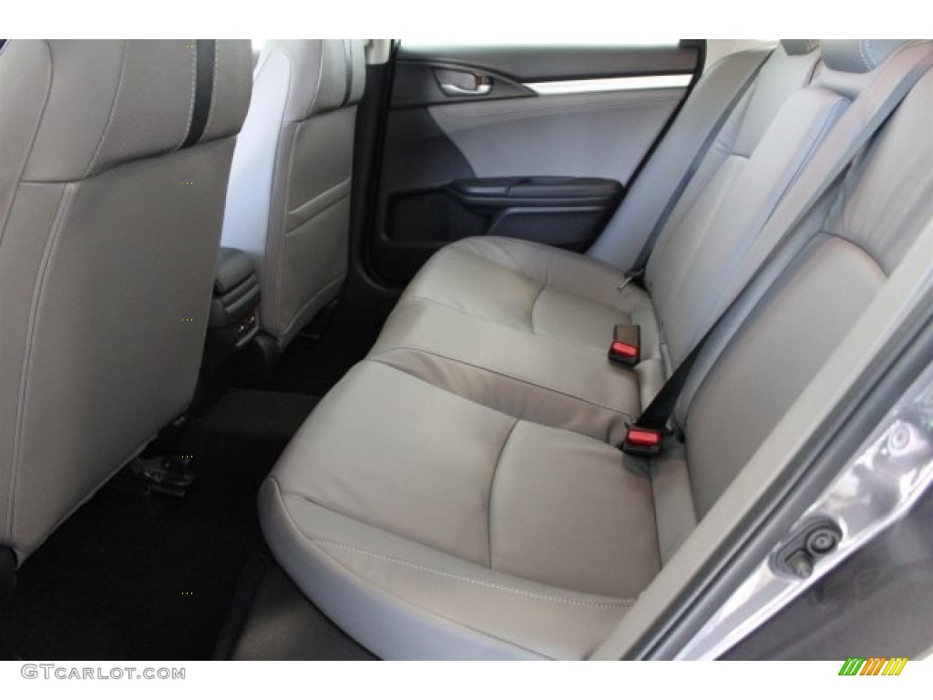 Gray Interior 2017 Honda Civic Touring Sedan Photo #116977024