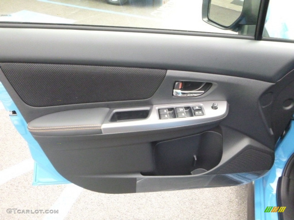 2017 Subaru Crosstrek 2.0i Premium Black Door Panel Photo #116977106