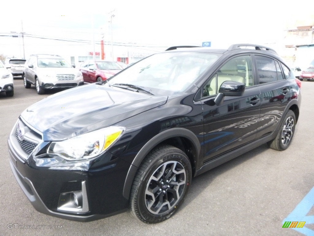Crystal Black Silica 2017 Subaru Crosstrek 2.0i Premium Exterior Photo #116977333