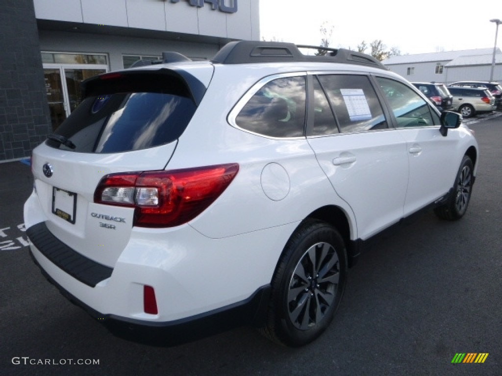 2017 Outback 3.6R Limited - Crystal White Pearl / Slate Black photo #7