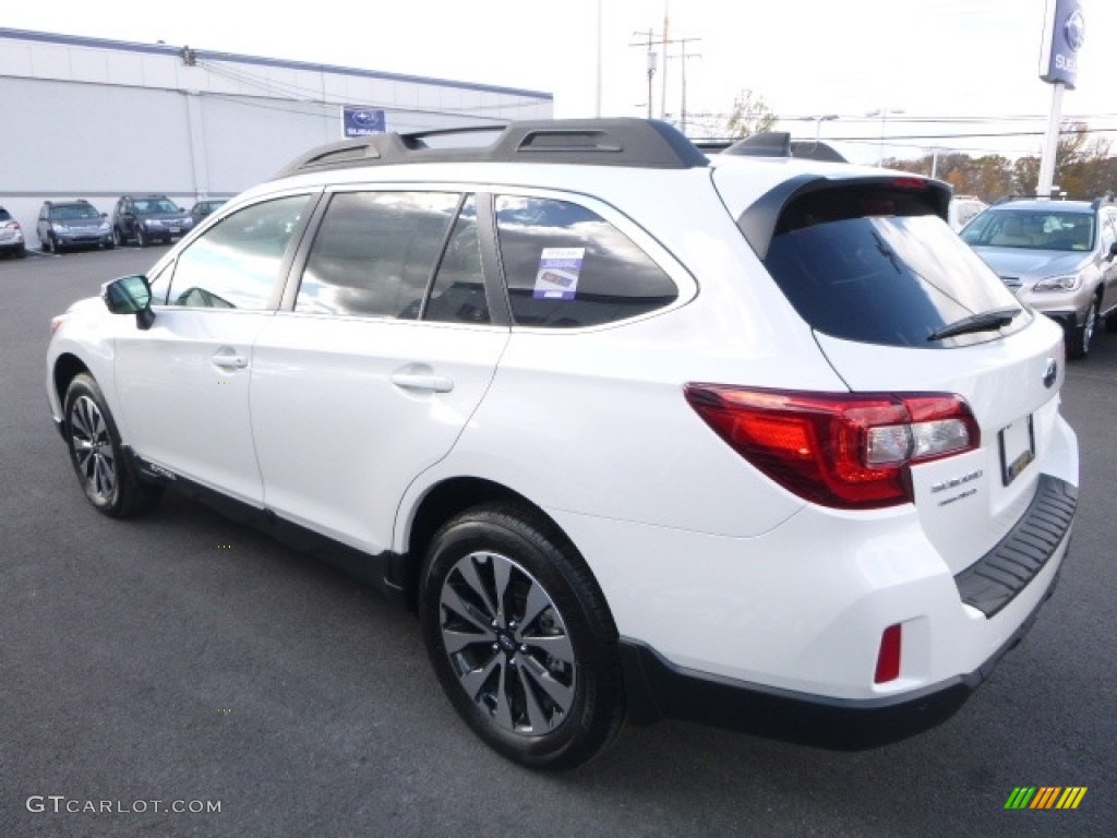 2017 Outback 3.6R Limited - Crystal White Pearl / Slate Black photo #9
