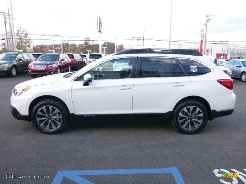 2017 Outback 3.6R Limited - Crystal White Pearl / Slate Black photo #10