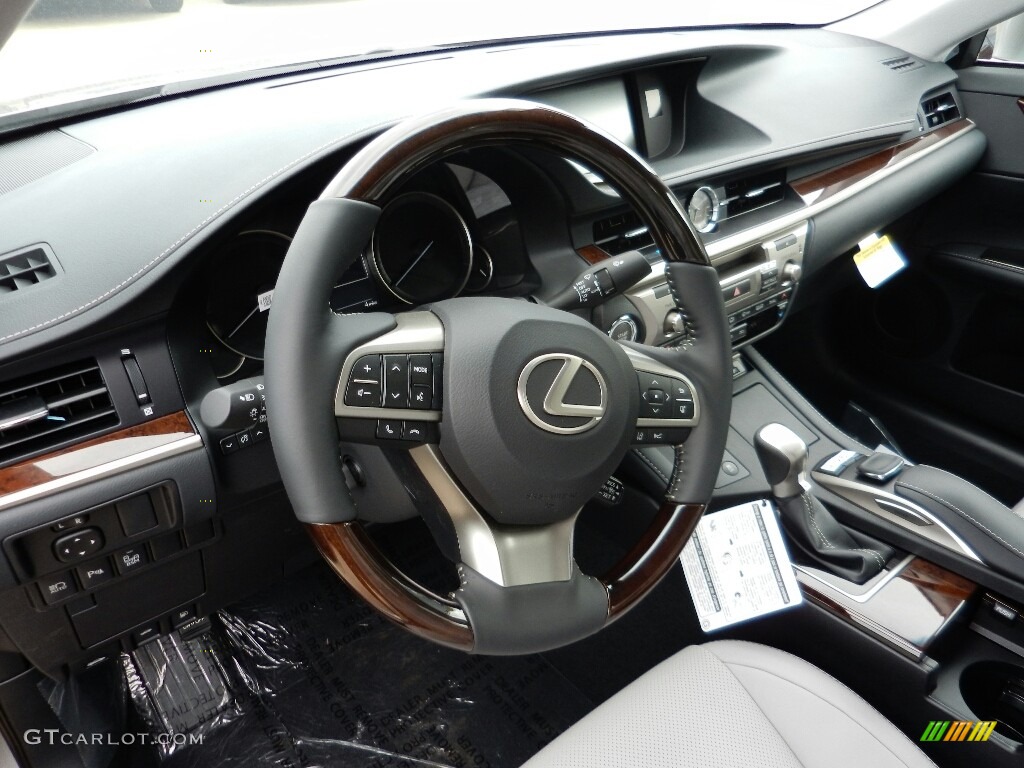 Stratus Gray Interior 2017 Lexus ES 350 Photo #116978846