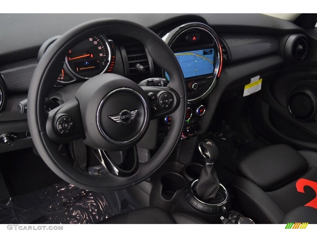 2017 Mini Hardtop Cooper 4 Door Carbon Black Dashboard Photo #116979002
