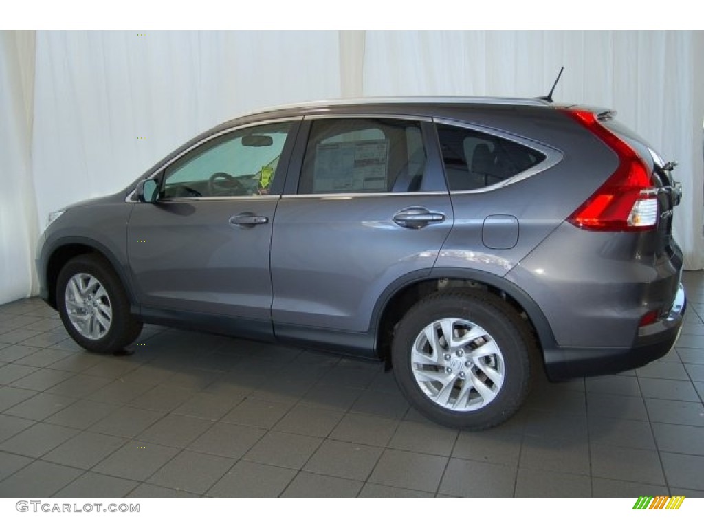 2016 CR-V EX-L - Modern Steel Metallic / Gray photo #7