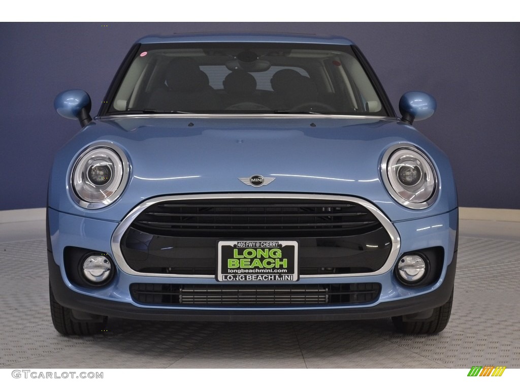 2017 Clubman Cooper ALL4 - Digital Blue Metallic / Carbon Black photo #2