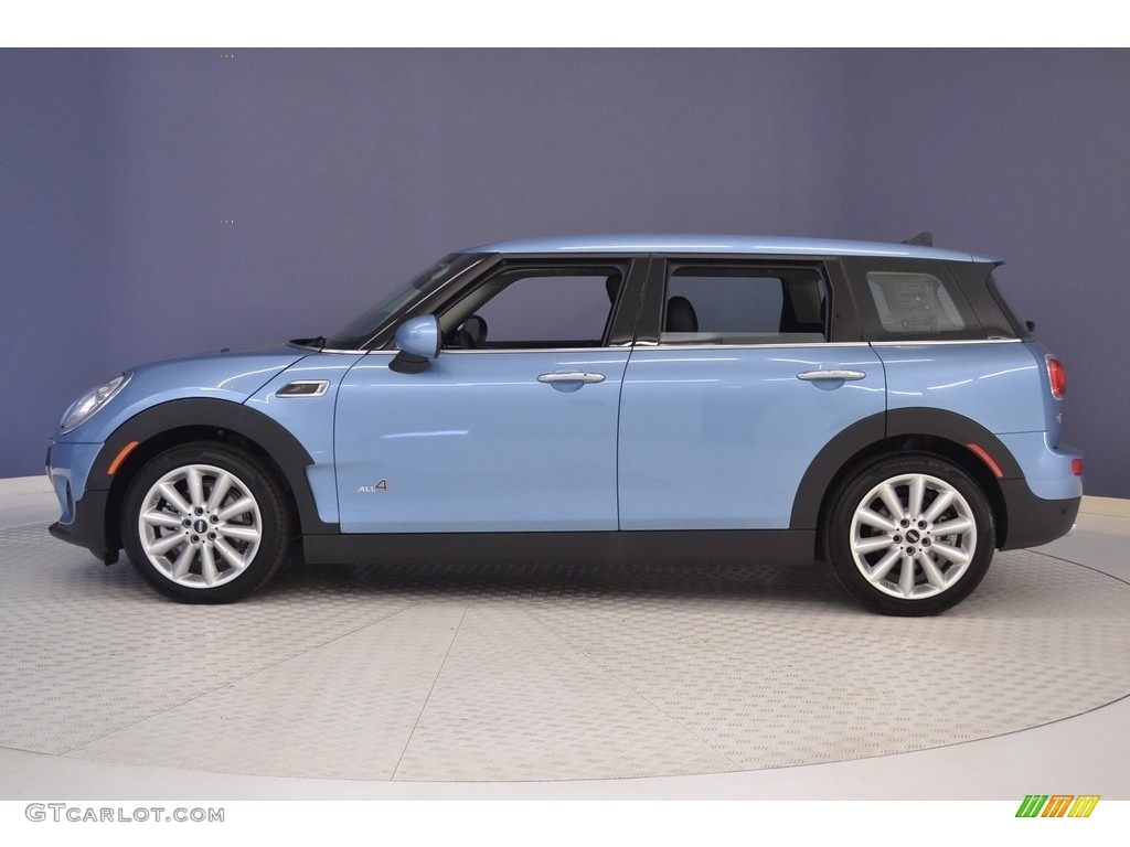 Digital Blue Metallic 2017 Mini Clubman Cooper ALL4 Exterior Photo #116979572