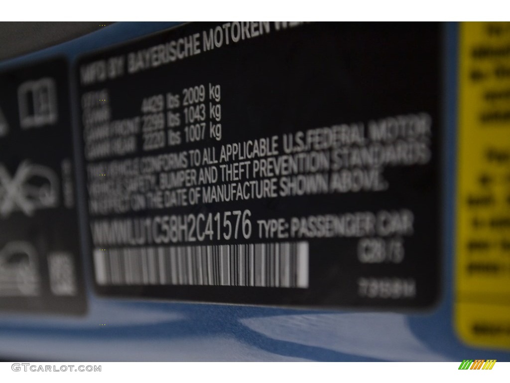 2017 Clubman Cooper ALL4 - Digital Blue Metallic / Carbon Black photo #14