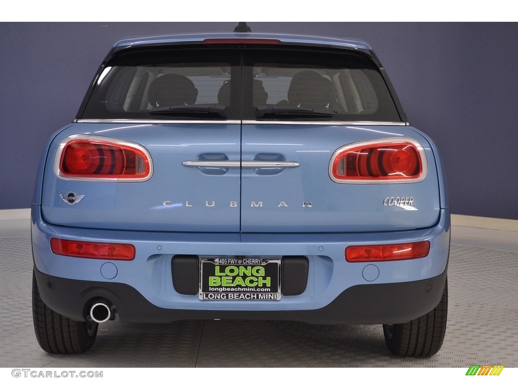 2017 Clubman Cooper ALL4 - Digital Blue Metallic / Carbon Black photo #15