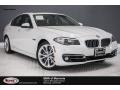 Mineral White Metallic 2014 BMW 5 Series 535i Sedan