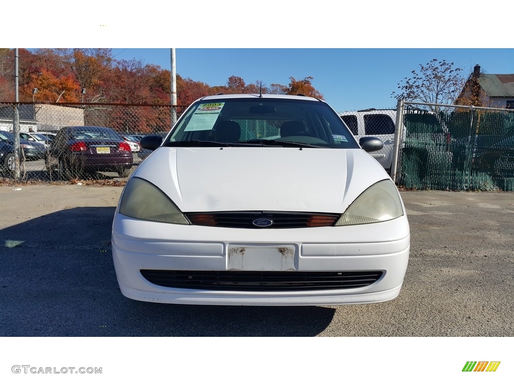 2003 Focus ZTW Wagon - Cloud 9 White / Medium Graphite photo #2