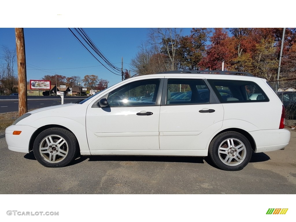 2003 Focus ZTW Wagon - Cloud 9 White / Medium Graphite photo #8