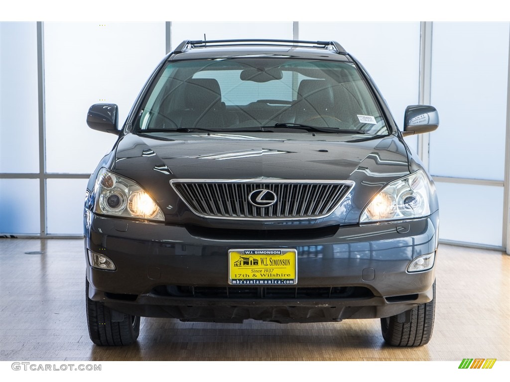 2007 RX 350 AWD - Flint Gray Mica / Black photo #2