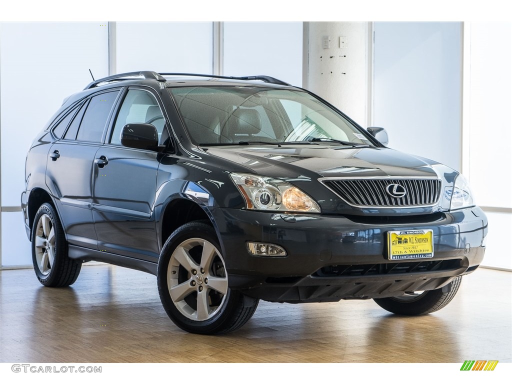 2007 RX 350 AWD - Flint Gray Mica / Black photo #12