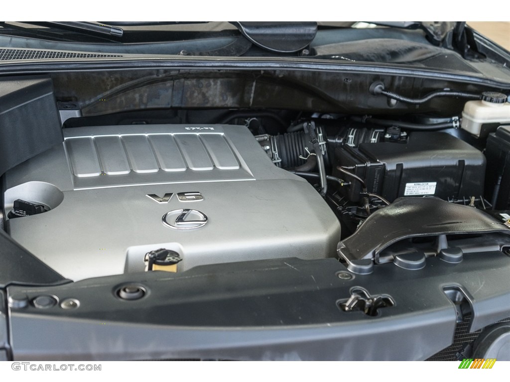 2007 RX 350 AWD - Flint Gray Mica / Black photo #26