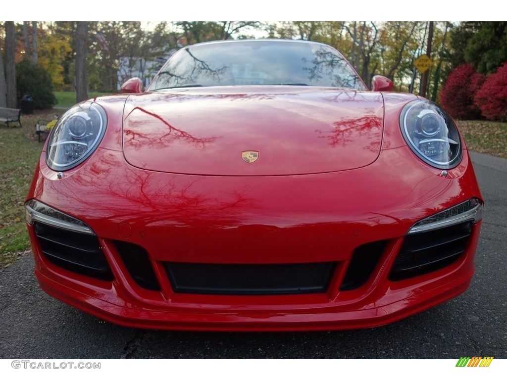 2016 911 Carrera 4S Coupe - Guards Red / Black photo #2
