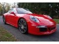 Front 3/4 View of 2016 911 Carrera 4S Coupe