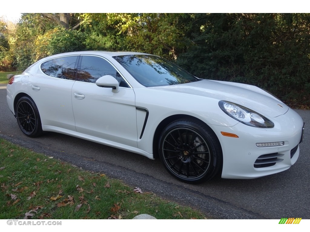 2014 Panamera 4S - White / Black photo #8