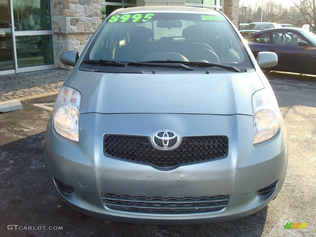 2007 Yaris 3 Door Liftback - Meteorite Metallic / Dark Charcoal photo #4
