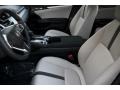 Ivory 2017 Honda Civic EX Sedan Interior Color