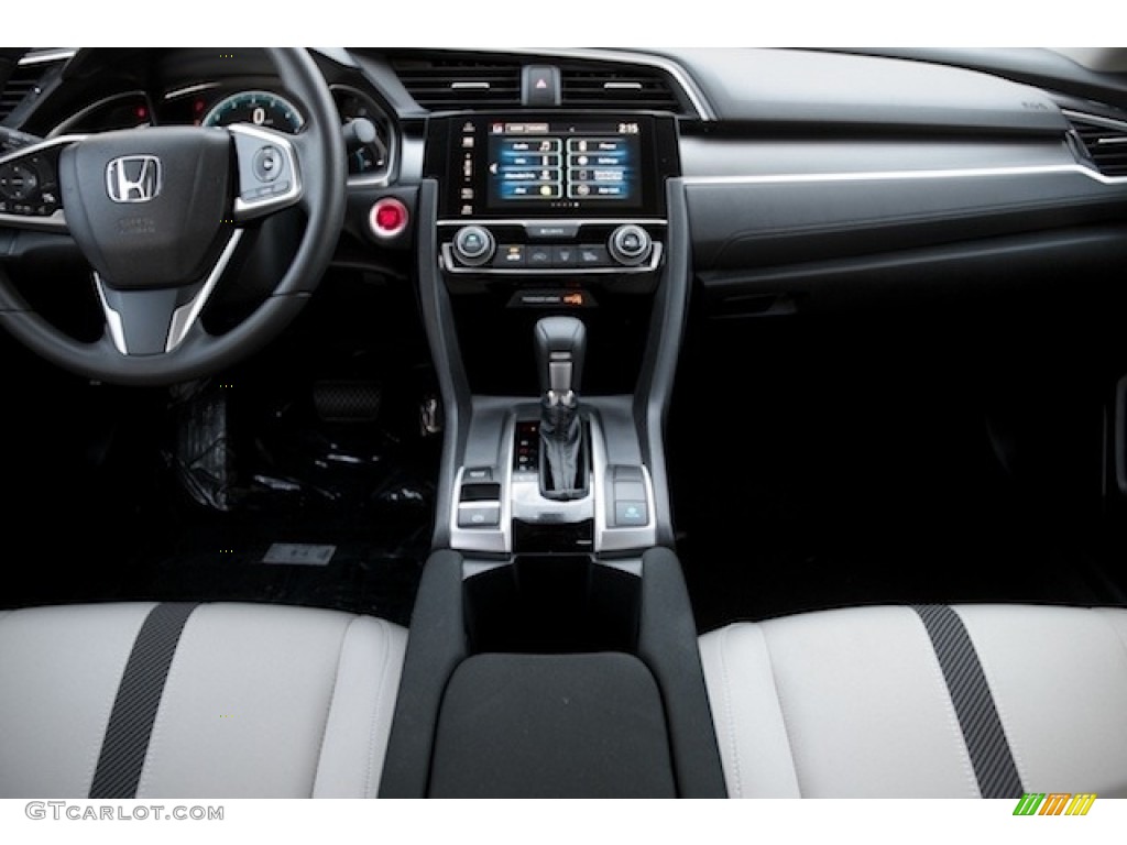 2017 Honda Civic EX Sedan Ivory Dashboard Photo #116986243