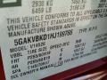 Crimson Red Tintcoat - Enclave Leather AWD Photo No. 10