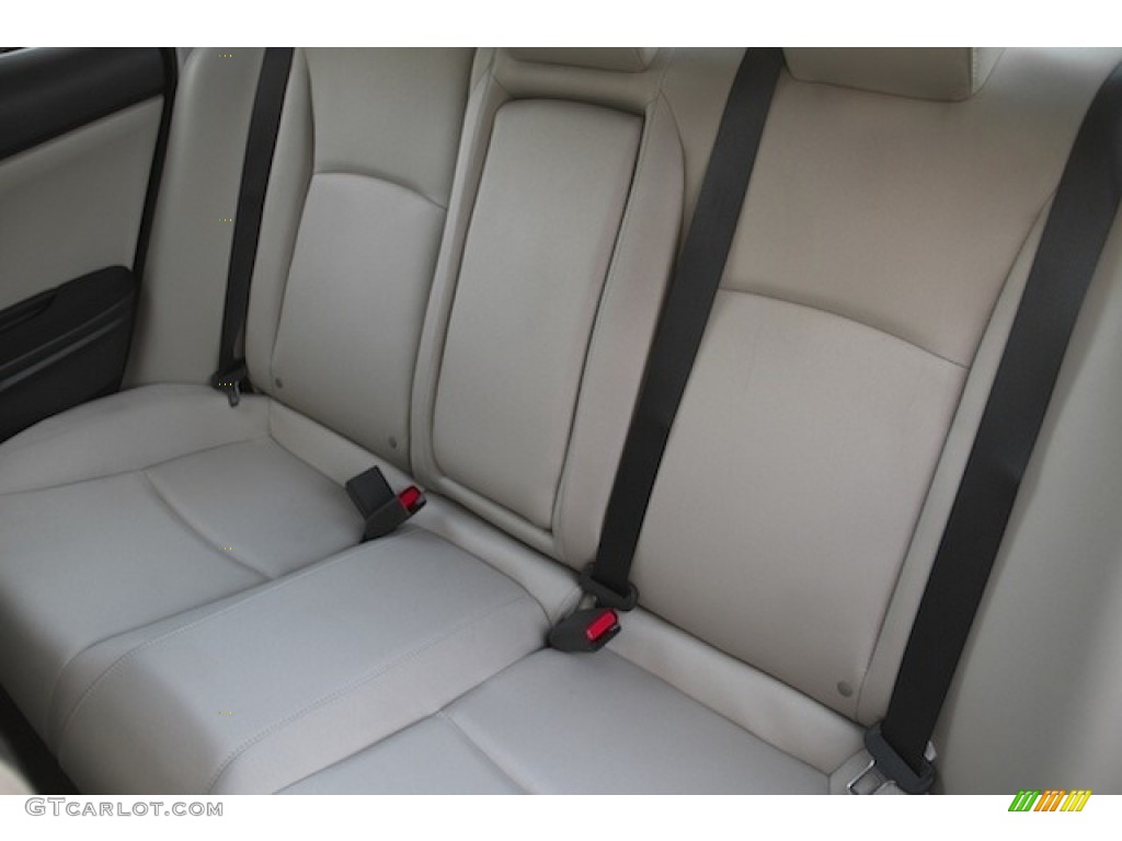 2017 Honda Civic EX Sedan Rear Seat Photo #116986277