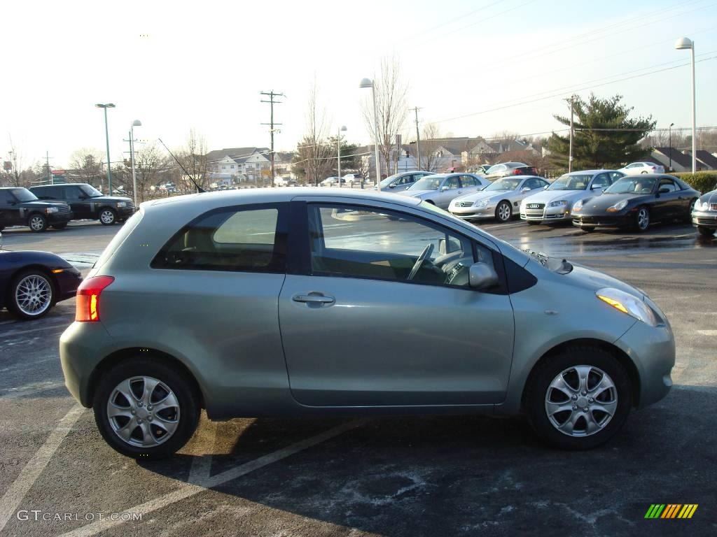 2007 Yaris 3 Door Liftback - Meteorite Metallic / Dark Charcoal photo #6
