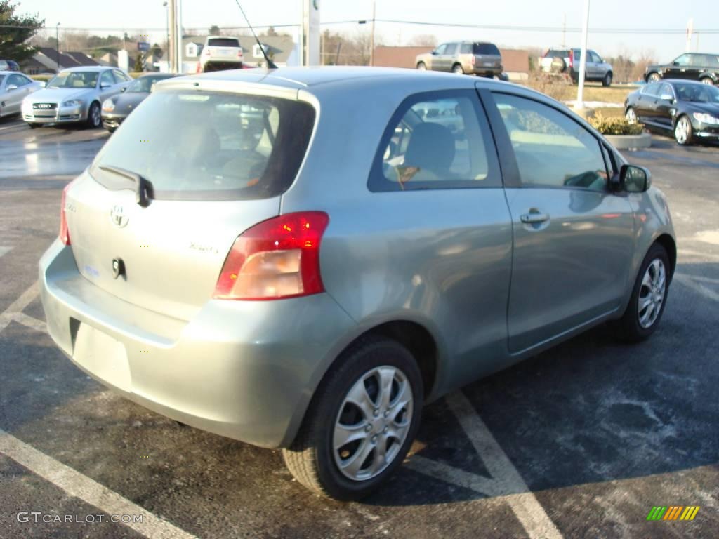 2007 Yaris 3 Door Liftback - Meteorite Metallic / Dark Charcoal photo #7