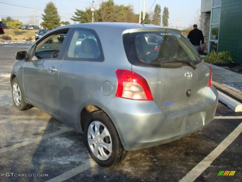 2007 Yaris 3 Door Liftback - Meteorite Metallic / Dark Charcoal photo #9