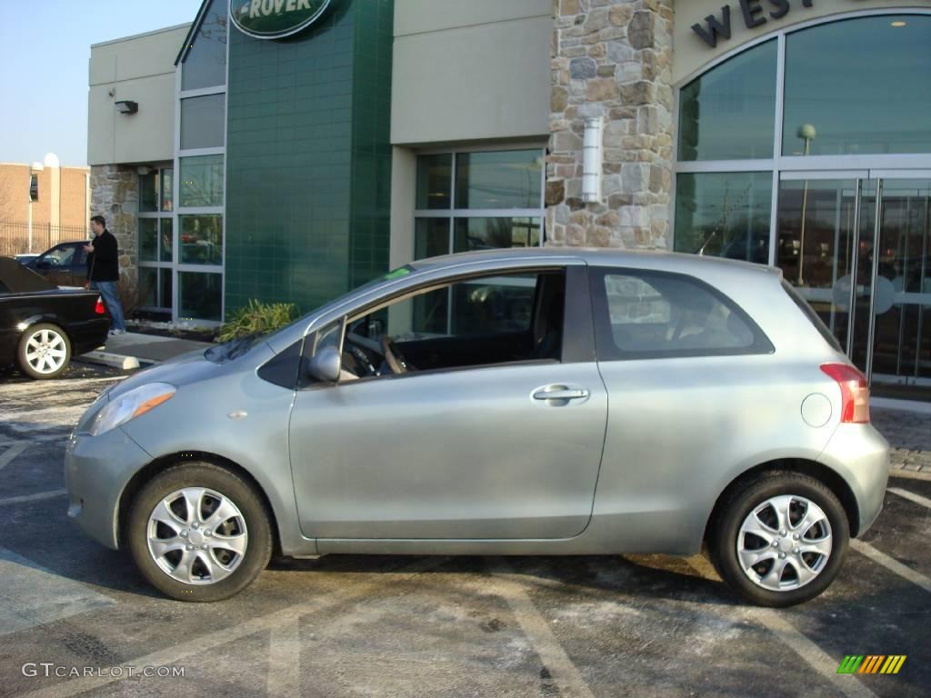 2007 Yaris 3 Door Liftback - Meteorite Metallic / Dark Charcoal photo #10