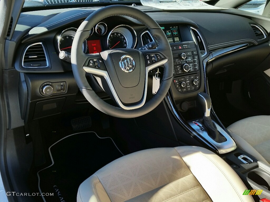 2017 Buick Cascada Premium Jet Black/Light Neutral Dashboard Photo #116986835