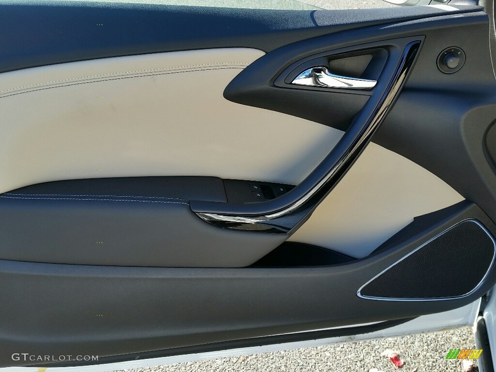2017 Buick Cascada Premium Jet Black/Light Neutral Door Panel Photo #116986865
