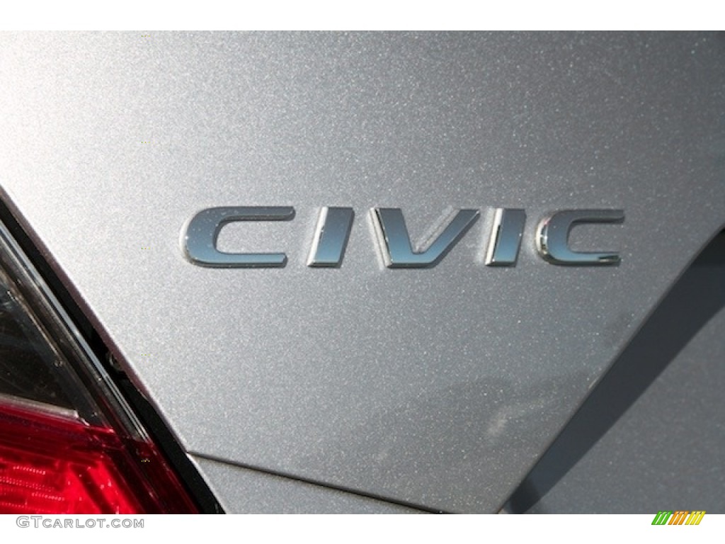 2017 Honda Civic EX Sedan Marks and Logos Photo #116987183